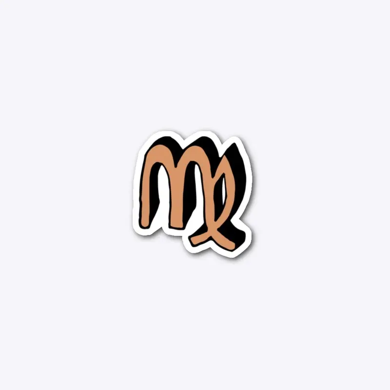 Virgo Glyph Sticker